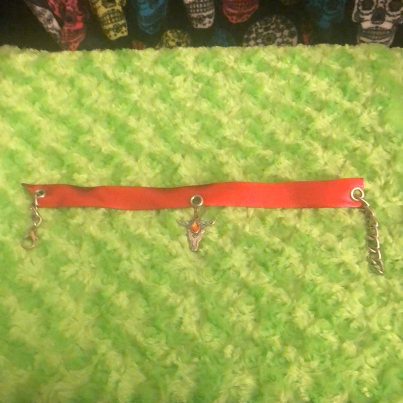 Swarovski Cow skull choker - Picture 5 of 8